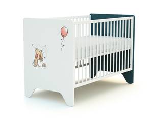 Duo chambre bébé lit + commode blanc - WEBABY