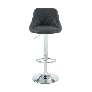 Lot de 2 tabourets de bar MATT Noir