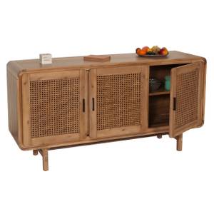 Sideboard M47 Braun - Holzart/Dekor - Holz teilmassiv - 160 x 82 x 45 cm