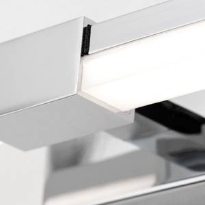 LED Spiegelleuchte ARGO Silber - Metall - 55 x 5 x 8 cm