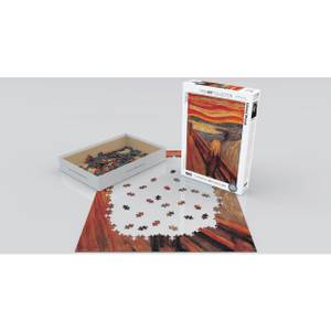 Puzzle Edvard Munch Der Schrei Papier - 26 x 6 x 36 cm