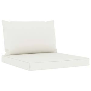 Canapé de jardin 3016481-6 (lot de 4) Blanc crème