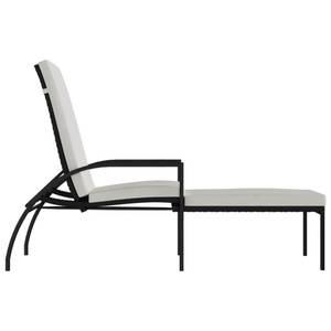 Chaise longue Noir