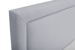 Boxspringbett Joy Hellgrau - Breite: 120 cm