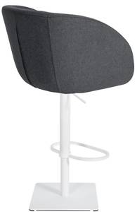 Tabouret de bar Gambo Gris - Blanc