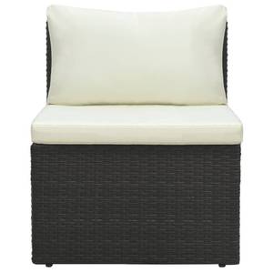 Gartensofa-Set Braun - Metall - 180 x 66 x 59 cm