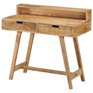 Schreibtisch Braun - Massivholz - Holzart/Dekor - 100 x 90 x 100 cm