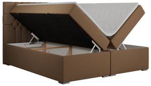 Boxspringbett PERA Breite: 180 cm - H4 - Kunstleder