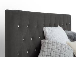 Boxspringbett MARDIN mit Bettkasten Anthrazit - Breite: 160 cm