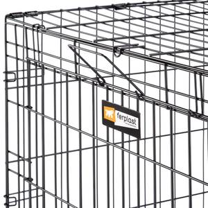 Cage pour chien 3007362 Gris - Métal - Matière plastique - 45 x 49 x 64 cm