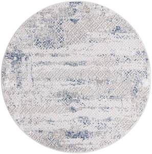 Tapis Davos Fusion Bleu - 125 x 125 cm