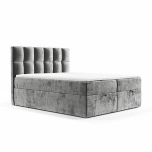 Boxspringbett Essence Bonellfederkern Grau - Breite: 140 cm