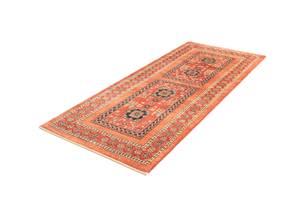 Tapis de couloir Kashkuli CXXIX Rouge - Textile - 82 x 1 x 203 cm