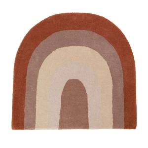 Tapis marron Marron - Fibres naturelles - 90 x 88 x 88 cm