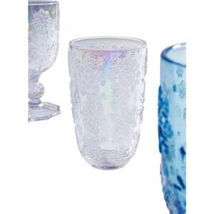 Verres à eau Ice Flowers (lot de 6) Translucide