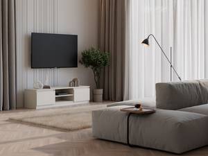 TV-Lowboard Tajo Beige - Holzwerkstoff - 140 x 36 x 40 cm