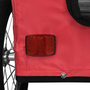 Remorque vélo pour chien 3028682 Rouge - 53 x 53 x 124 cm