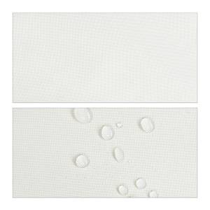 Voile d’ombrage triangulaire blanc crème 400 x 315 cm