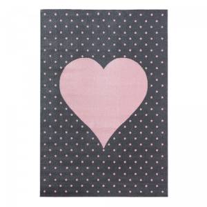 Tapis enfant PINKAR 80x150 rose 80 x 150 cm