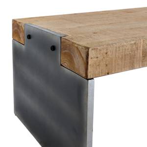 Lowboard L75 Braun - Metall - Holzart/Dekor - Holz teilmassiv - 200 x 40 x 60 cm
