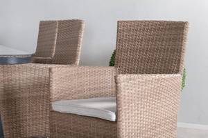 Gartenmöbel-Set Paola (7-teilig) Braun - Rattan - 100 x 74 x 200 cm