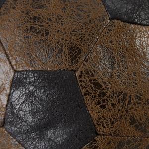 Butoir de porte ballon de football Noir - Marron - Fibres naturelles - Textile - 20 x 20 x 20 cm