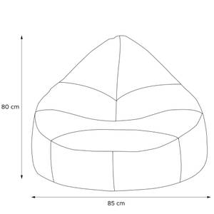 Sitzsack COSMO II Dunkelblau