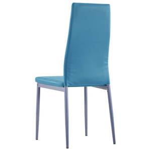 Table et chaise de salle à manger Bleu - Profondeur : 120 cm