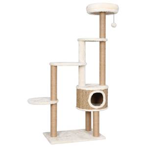 Arbre à chat 170978 Beige - Bois manufacturé - 40 x 148 x 60 cm