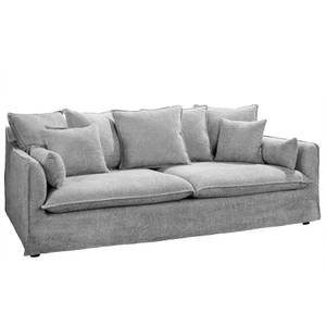 Sofa HEAVEN Grau - Textil - Holzart/Dekor - 200 x 88 x 105 cm