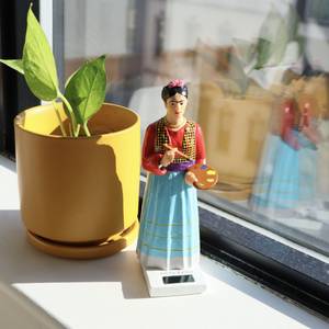 Figurine solaire Frida kahlo Matière plastique - 5 x 17 x 7 cm
