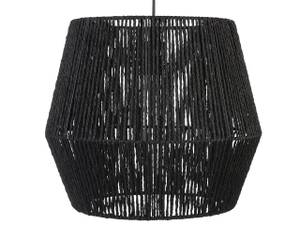 Lampe suspension GWERU Noir - Papier - 30 x 35 x 30 cm