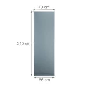 Lot de 2 stores enrouleurs gris 70 x 121 cm