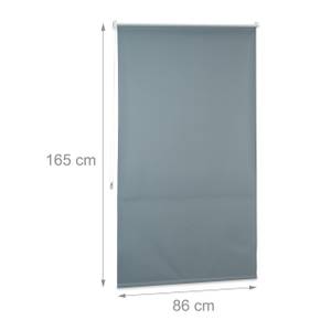 Verdunkelungsrollo grau 60 bis 120 breit 90 x 165 cm