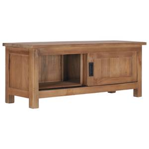 TV-Schrank D799 Braun - Massivholz - 30 x 35 x 90 cm