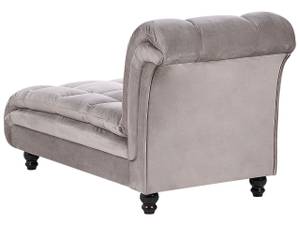 Chaiselongue LORMONT Braun - Taupe - Armlehne davorstehend links - Ecke davorstehend rechts