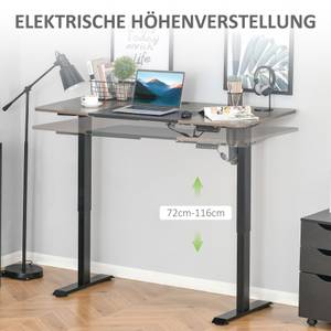 Stehpult 920-071V90BK Schwarz - Holz