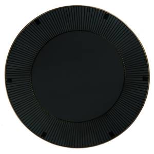 Table basse Ø 72x48 cm or/noir Noir - Verre - 48 x 61 x 72 cm