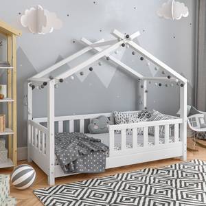 Kinderbett Design mit Rausfallschutz 148 x 132 x 77 cm