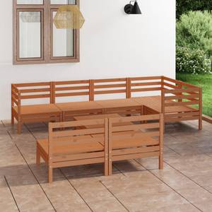 Mobilier de jardin Marron - Bois massif - Bois/Imitation - 64 x 29 x 64 cm