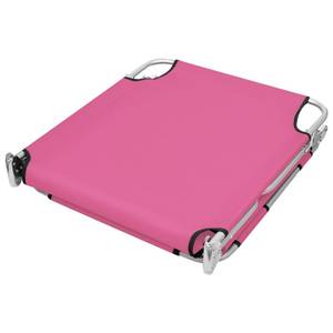 Sonnenliege 3005315 Pink - Metall - 58 x 27 x 189 cm