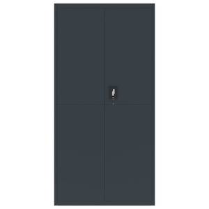 Aktenschrank 299865-2 Anthrazit - Höhe: 180 cm