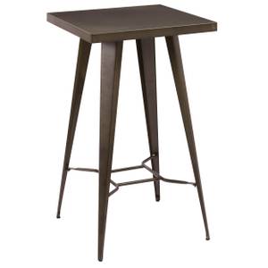 Tables & Bureau Indus Gris - Métal - 60 x 105 x 60 cm