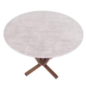 Bistrotisch M56-B Grau - Holzart/Dekor - Holz teilmassiv - 92 x 76 x 92 cm