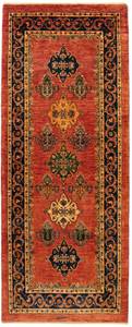 Tapis de couloir Kashkuli VIII Orange - Textile - 84 x 1 x 218 cm