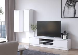 Ensemble meuble TV K160 2T 1S CLP Blanc