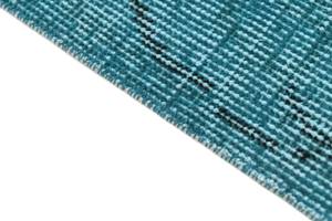 Teppich Ultra Vintage XCIII Blau - Textil - 203 x 1 x 305 cm