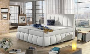 Box Spring Lit Florence Blanc