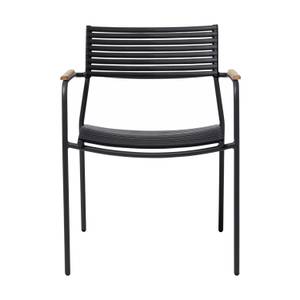 Air Stuhl Mood Grau - Kunststoff - Massivholz - 60 x 79 x 56 cm
