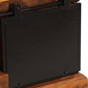 Meuble tv 247328 Marron - Bois massif - 110 x 45 x 30 cm